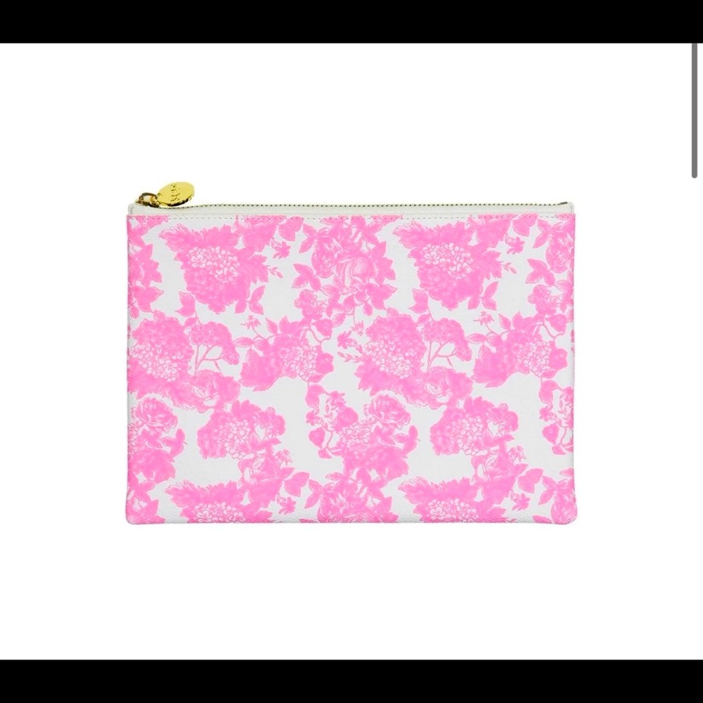 Stoney Clover/LoveShackFancy floral flat pouch